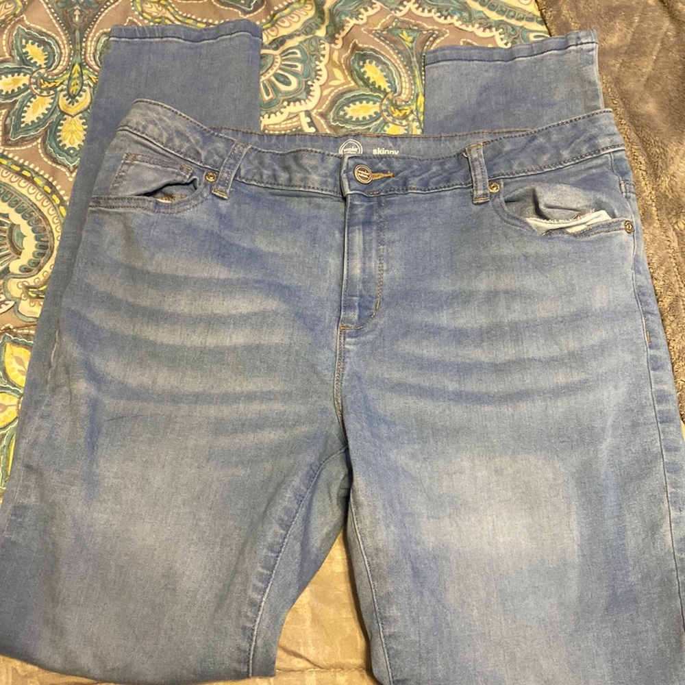skinny jeans size 16